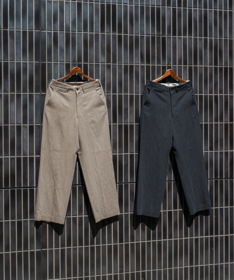 ＜The Letters＞WORKERS TROUSES-HARDTWISTYARNLINEN-