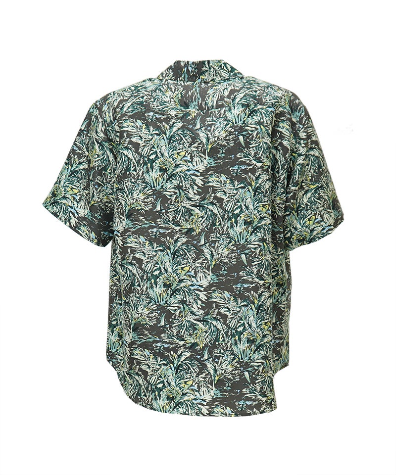AURALEE＞PRINTED AIRY SILK HALF-SLEEVED SHIRT | MAKES ONLINE STORE