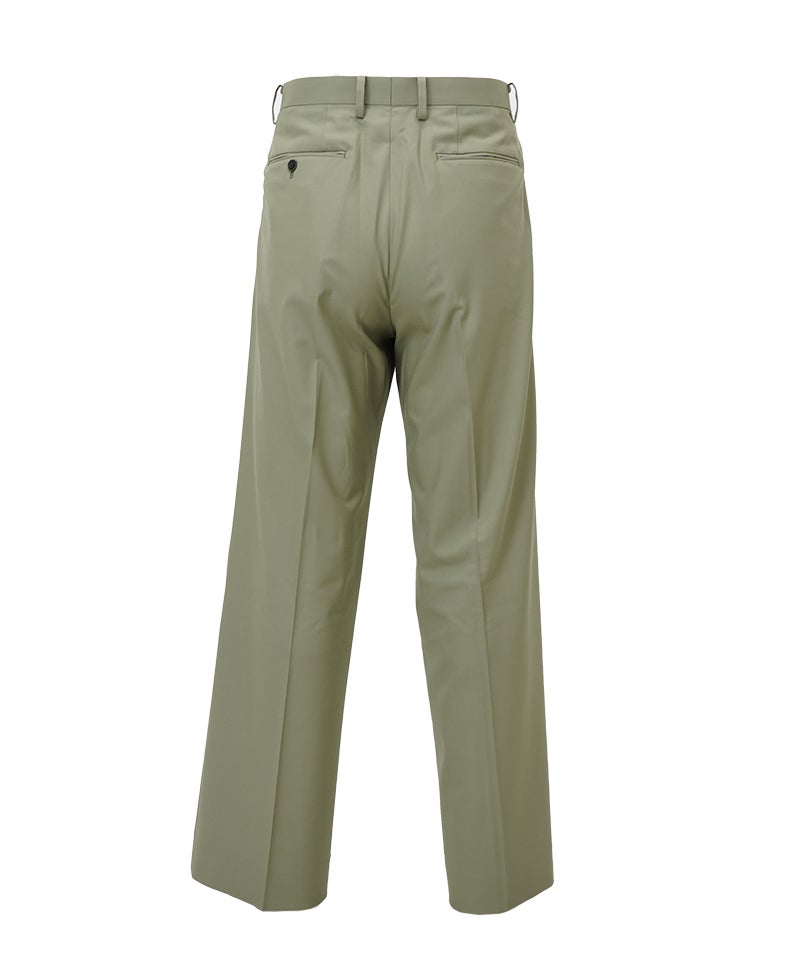 AURALEE＞ULTRA FINE TROPICAL WOOL TWO-TUCK SLACKS | MAKES ONLINE STORE