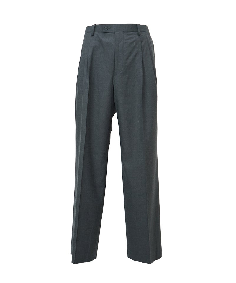 AURALEE＞ULTRA FINE TROPICAL WOOL TWO-TUCK SLACKS | MAKES ONLINE STORE