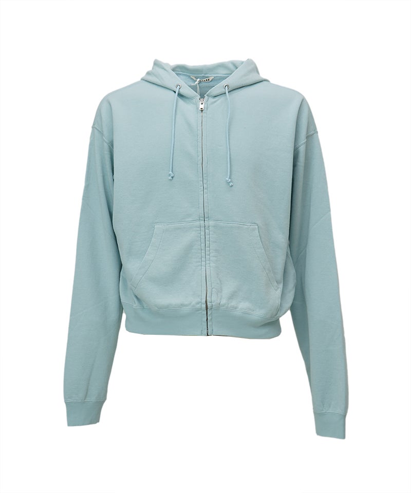 AURALEE＞HIGH TWIST LIGHT SWEAT ZIP PARKA | MAKES ONLINE STORE