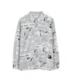 ＜MASSES＞NEWS PAPER SHIRT
