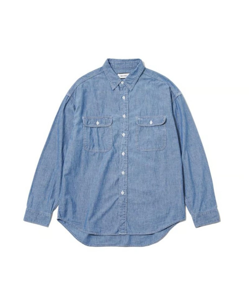 ＜MASSES＞CHAMBRAY SHIRT