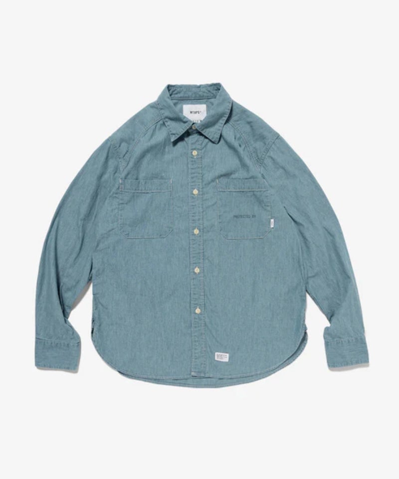 ＜WTAPS＞CB / LS / COTTON. CHAMBRAY