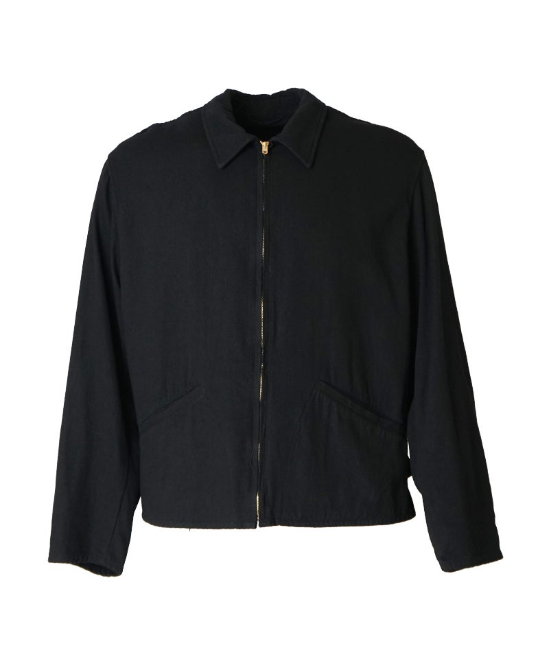 COMOLI＞シルクネップ ジップショートジャケット | MAKES ONLINE STORE