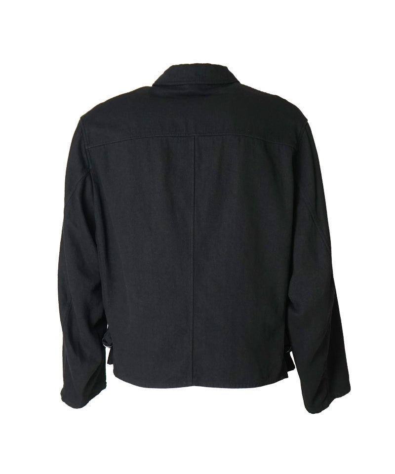 COMOLI＞シルクネップ ジップショートジャケット | MAKES ONLINE STORE