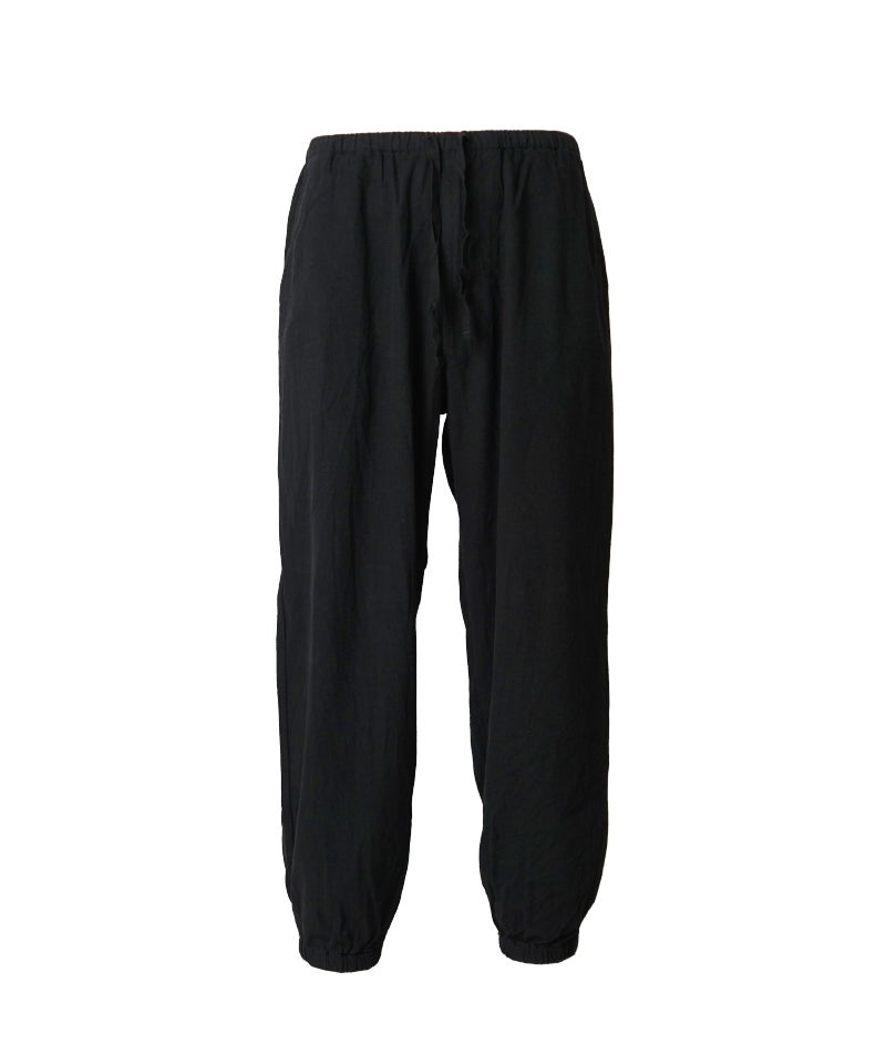 ＜COMOLI＞シルクネップ ドローストリングパンツ