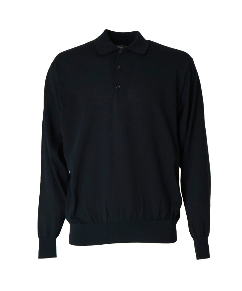 COMOLI＞コットン ニットポロ | MAKES ONLINE STORE