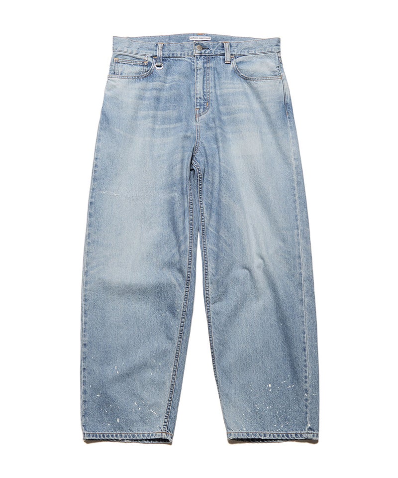 uniform experiment ダメージデニムパンツ fragment uniform experiment＞DAMAGED BOLD-FIT JEANS | MAKES ONLINE STORE