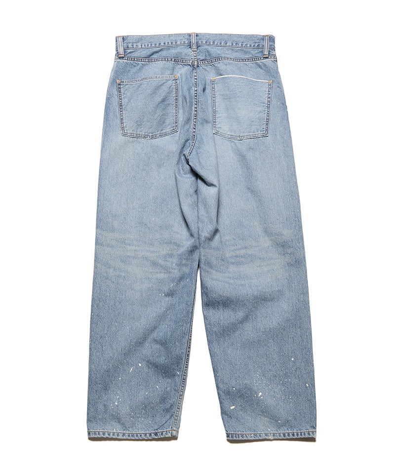uniform experiment＞DAMAGED BOLD-FIT JEANS | MAKES ONLINE STORE