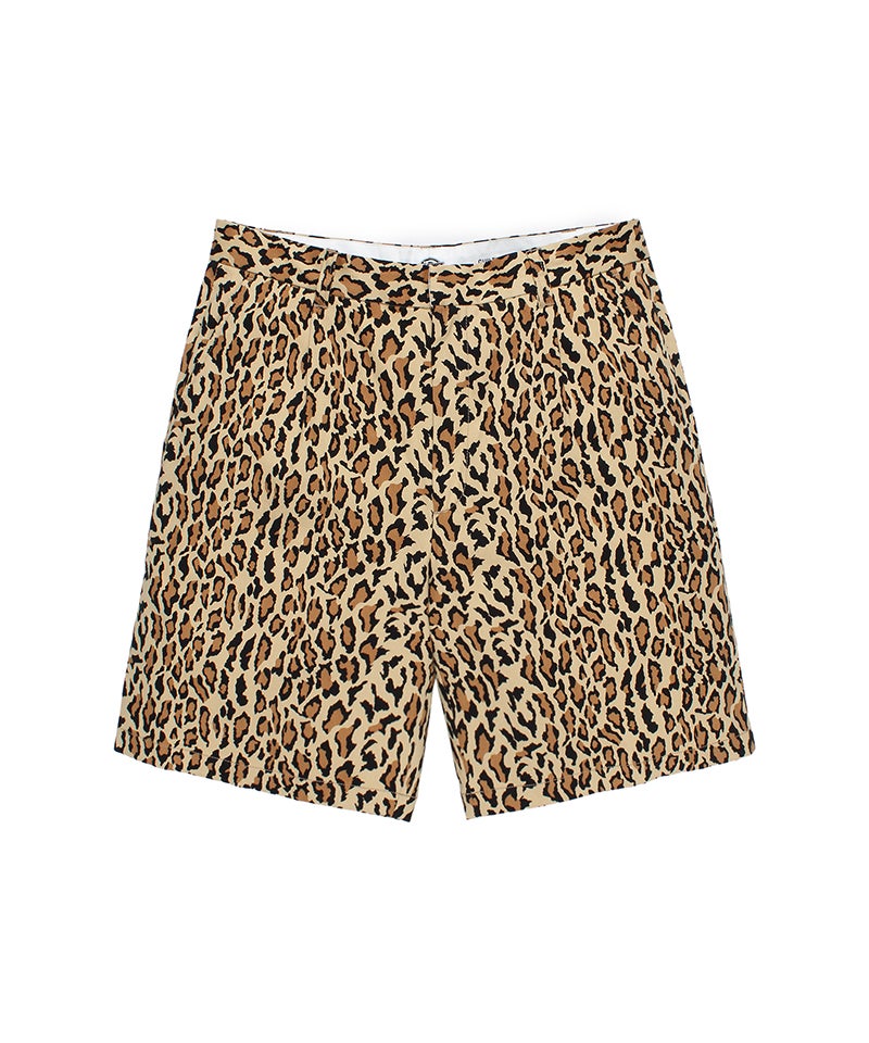 【WACKO MARIA】DICKIES LEOPARD SHORTS WACKO MARIA＞DICKIES/LEOPARD PLEATED SHORT TROUSERS | MAKES ONLINE