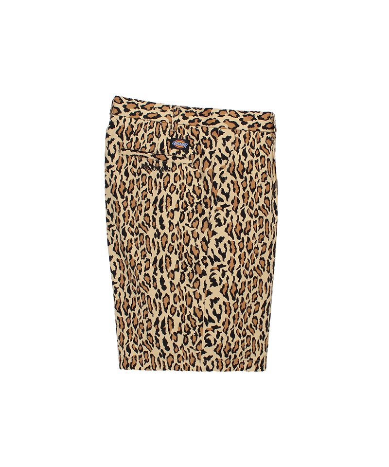 WACKO MARIA＞DICKIES/LEOPARD PLEATED SHORT TROUSERS | MAKES ONLINE