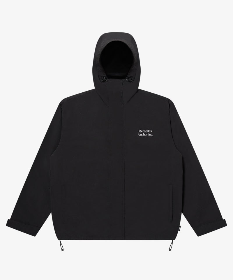 ＜ANCHOR INC.＞HOODED NYLON TRACK JACKET