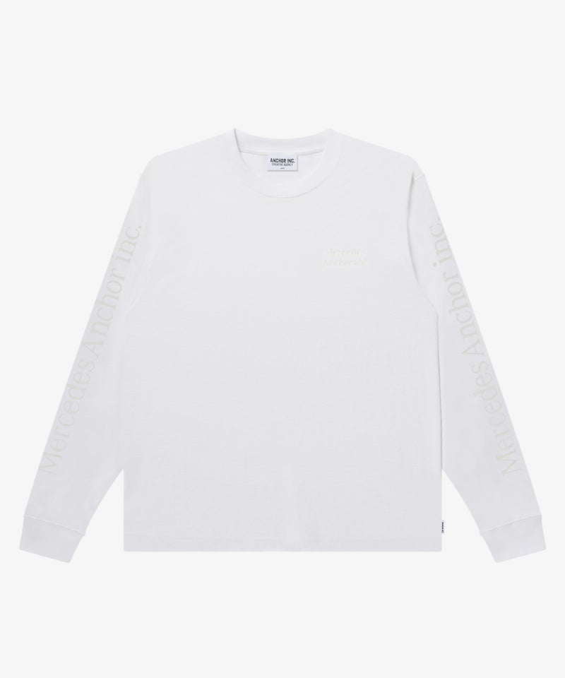 ANCHOR INC.＞CLEAR PRINTED L/S TEE | MAKES ONLINE STORE