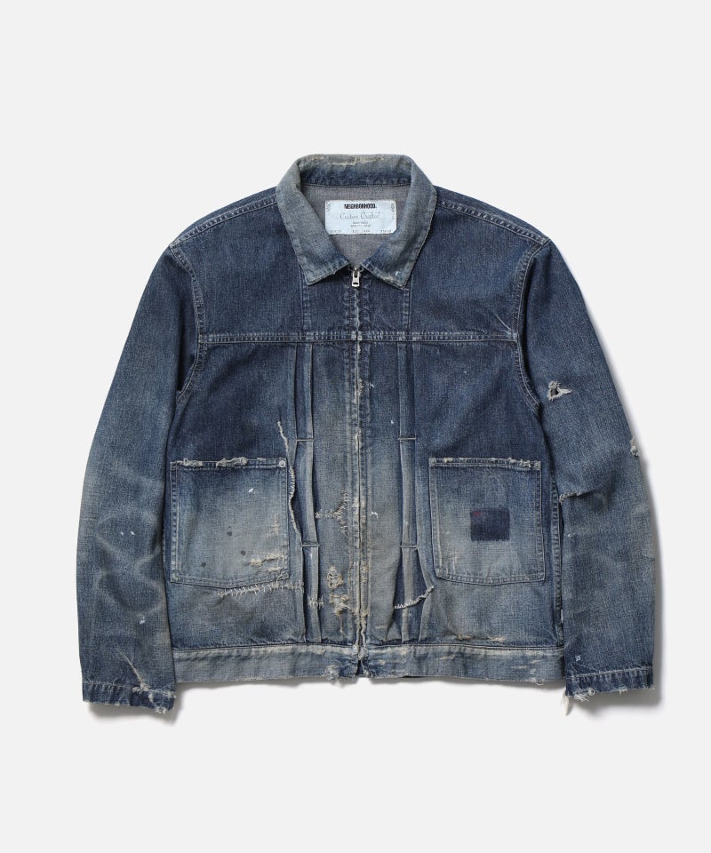 ＜NEIGHBORHOOD＞SAVAGE LW DENIM ZIP JACKET