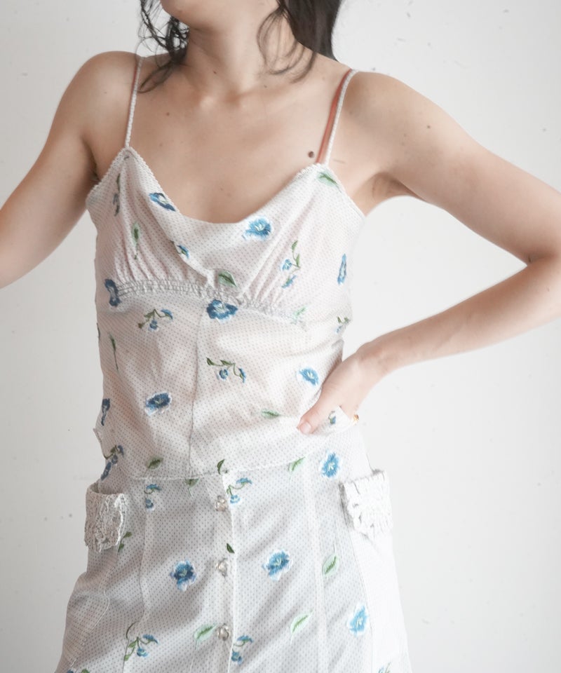 最終値下げ‼️フミカウチダ⭐︎キャミソール FUMIKA＿UCHIDA＞Allover Emb. camisole | MAKES ONLINE STORE