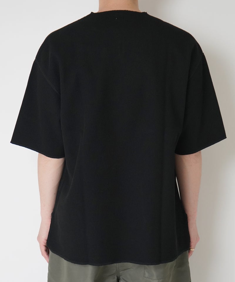 blurhmsROOTSTOCK＞Rough&Smooth Thermal Over-neck | MAKES ONLINE STORE