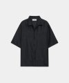 ＜marka＞OPEN COLLAR S/S SHIRT