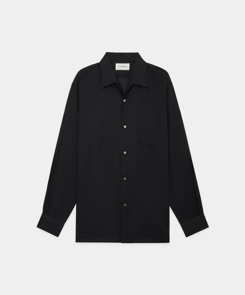 MARKAWARE＞ITALIAN OPEN COLLAR SHIRT | MAKES ONLINE STORE