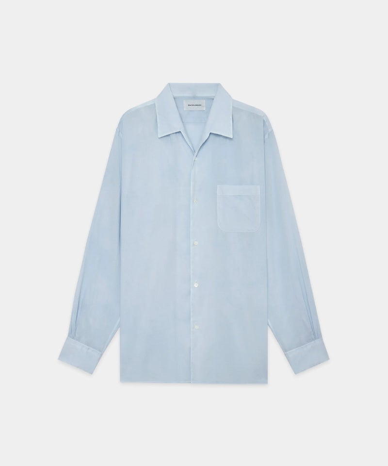 【値下】MARKAWARE ITALIAN OPEN COLLAR SHIRT MARKAWARE＞ITALIAN OPEN COLLAR SHIRT | MAKES ONLINE STORE