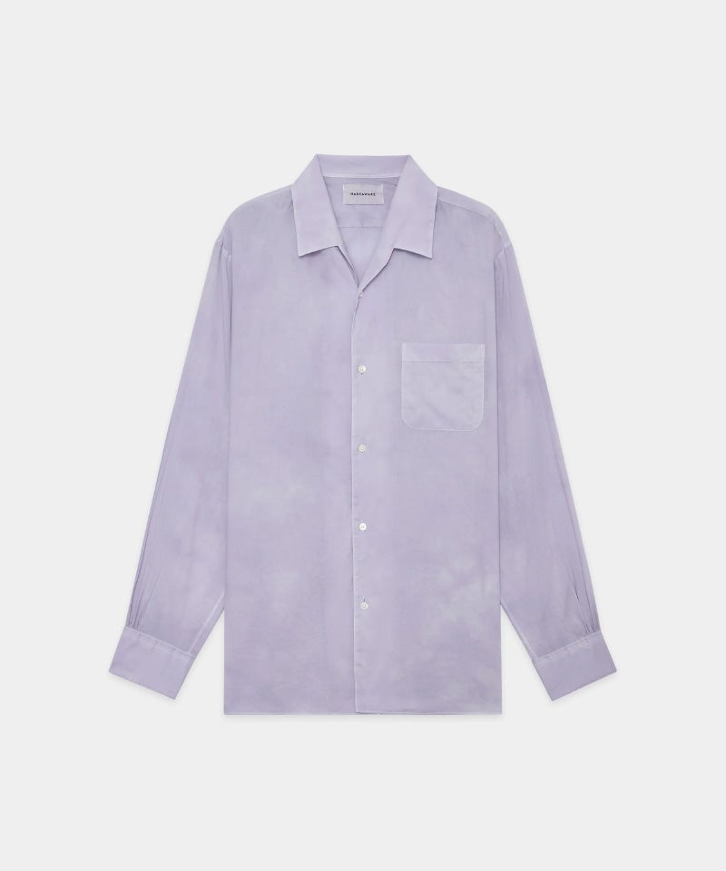 MARKAWARE＞ITALIAN OPEN COLLAR SHIRT | MAKES ONLINE STORE