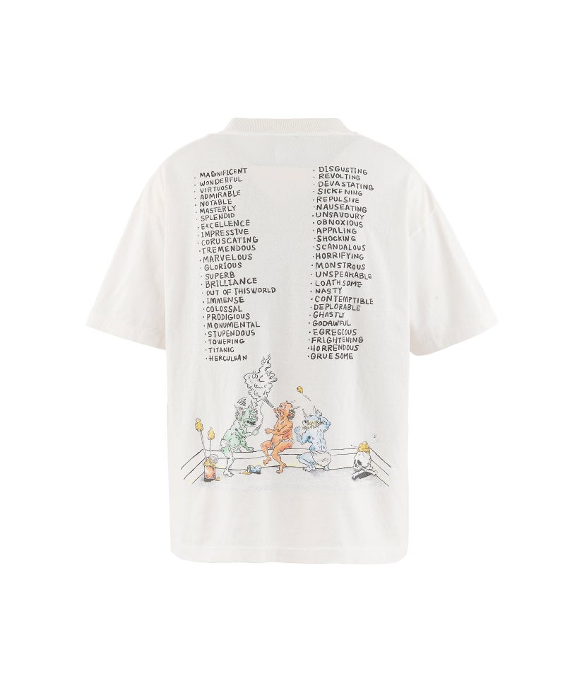 SAINT MICHAEL＞SS T-SHIRT/SAINT WET | MAKES ONLINE STORE