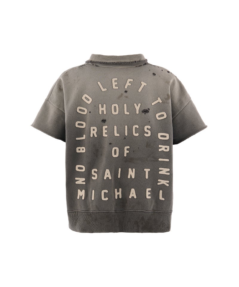 SAINT MICHAEL＞SS HALF ZIP SWEAT | MAKES ONLINE STORE