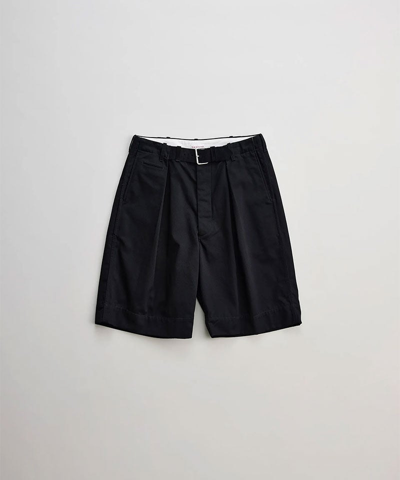 ナイスネス　グルカショーツ 定価10万 NICENESS レザー グルカ ショーツ M ブラック ナイスネス