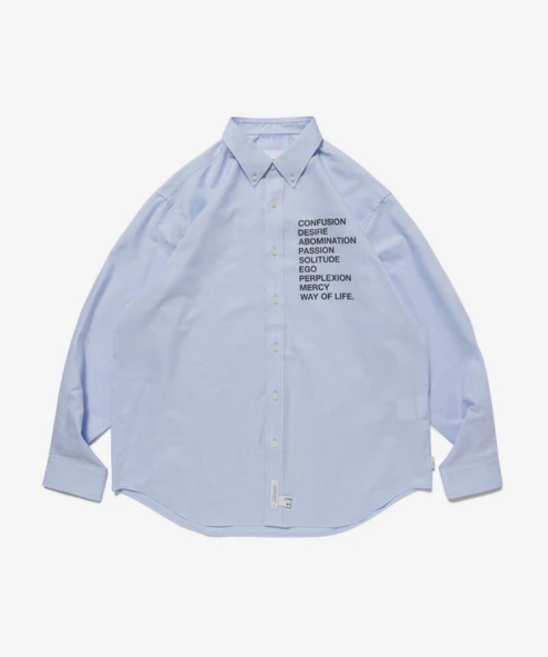 ＜WTAPS＞BD 01 / LS / CTPL. OXFORD. RF