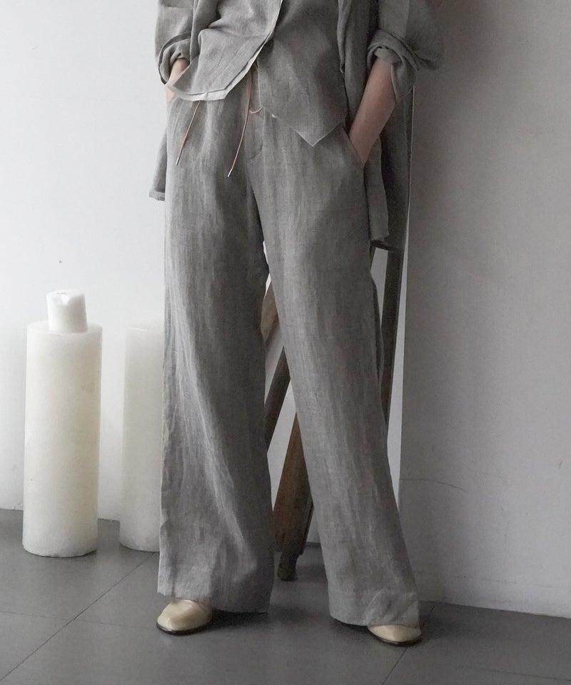 seya.＞NAM OU RIVER TRIP PANTS/LINEN MESH | MAKES ONLINE STORE