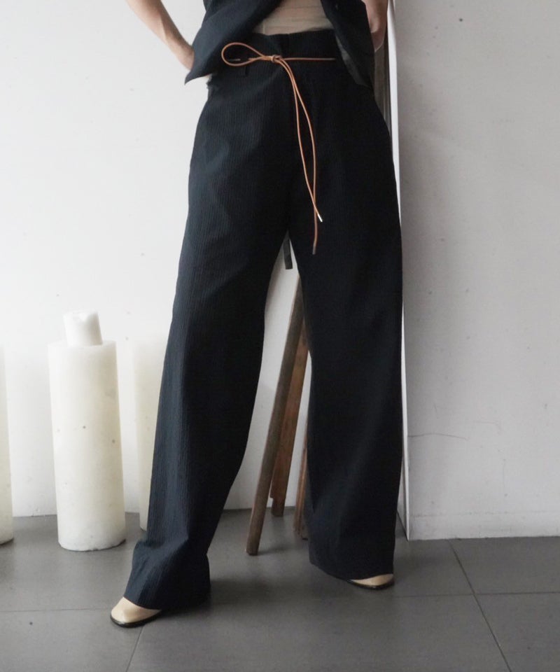 seya.＞NAM OU RIVER TRIP PANTS/SILK SEER SUCKER | MAKES ONLINE STORE