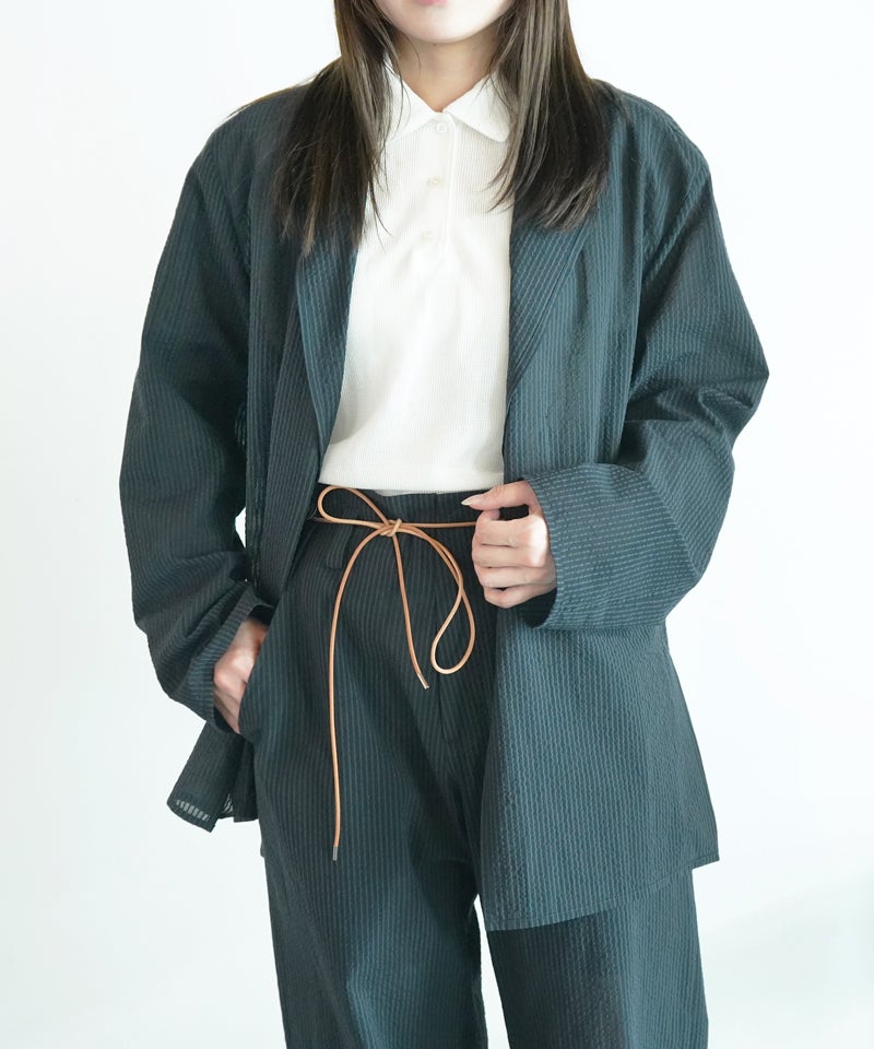 seya.＞NAM OU ZERO JACKET/SILK SEER SUCKER | MAKES ONLINE STORE