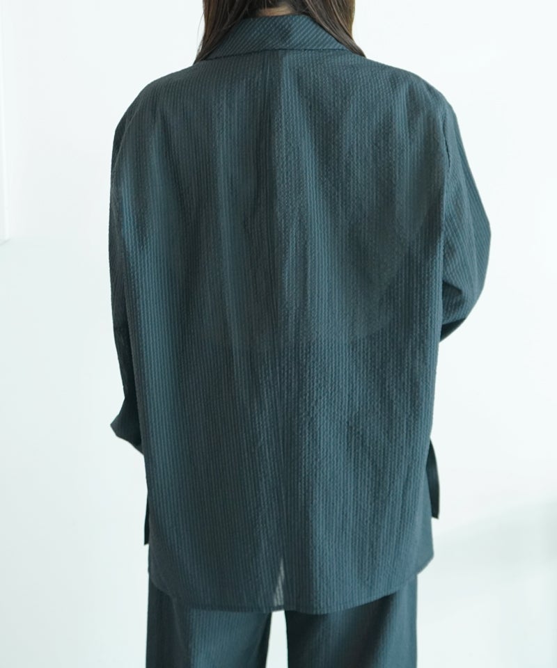 seya.＞NAM OU ZERO JACKET/SILK SEER SUCKER | MAKES ONLINE STORE
