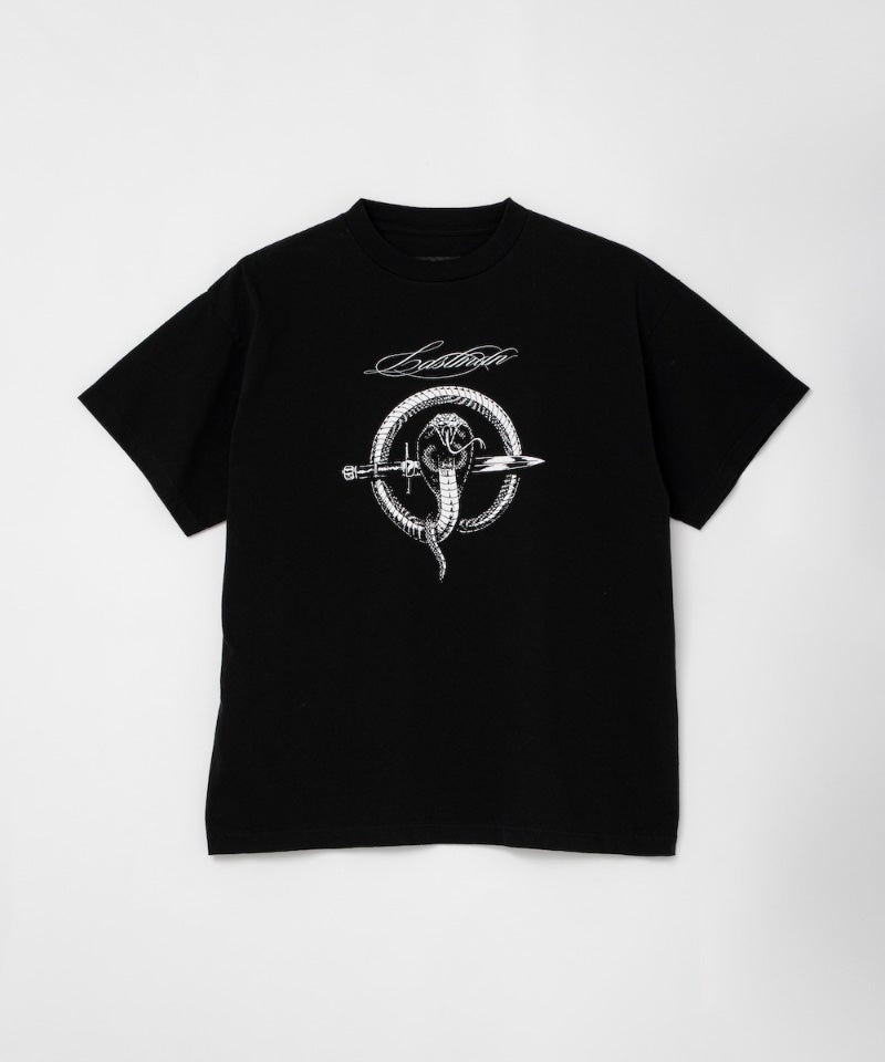 ＜LASTMAN＞PRINTED TEE SHIRTS(SNAKE)