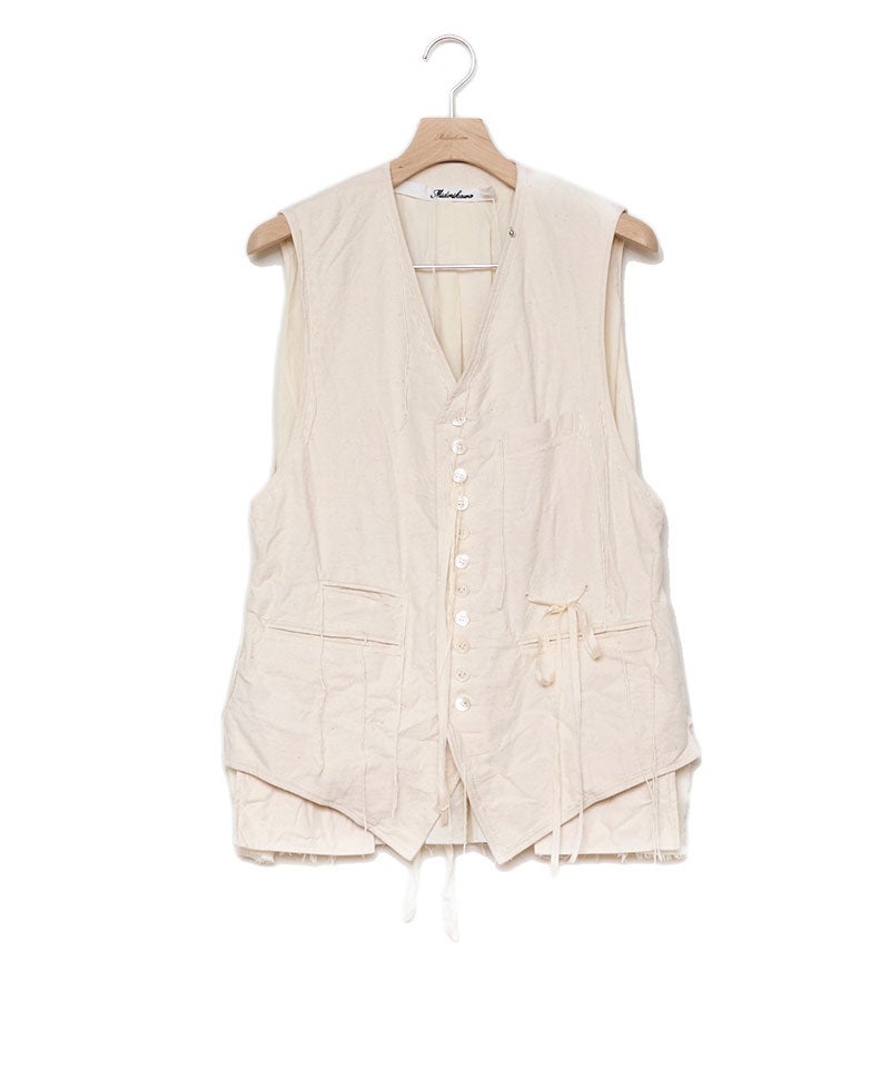 Midorikawa＞ORGANIC COTTON GILLET | MAKES ONLINE STORE