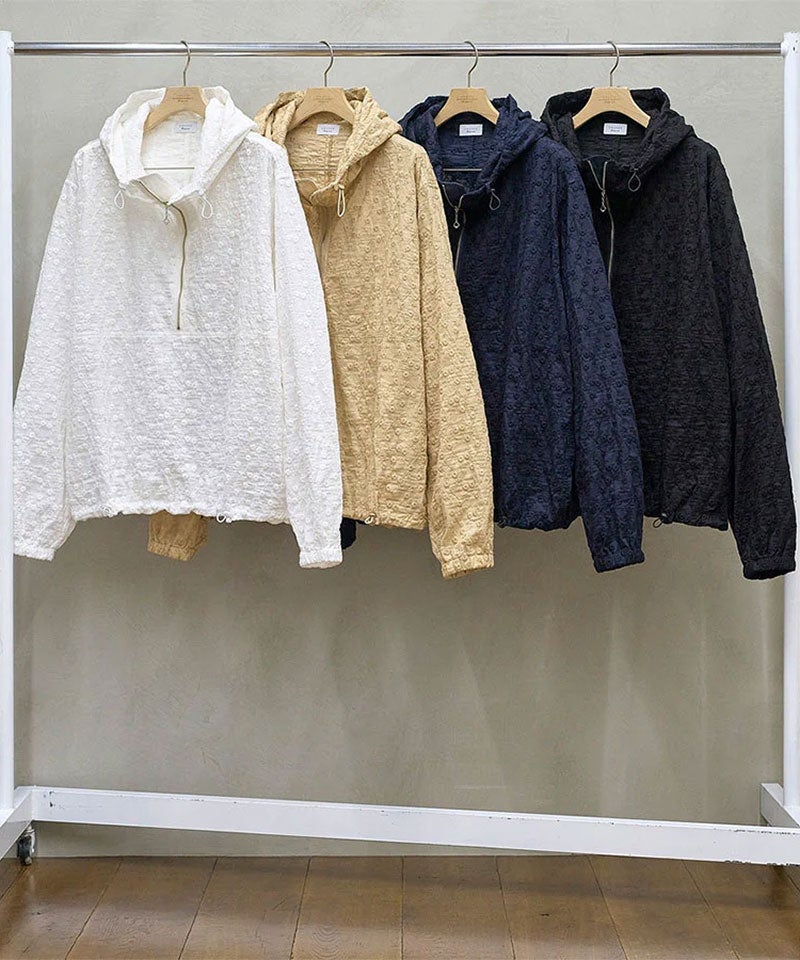 ジャケット・アウター UNUSED REFINEMENT GARMENTS us1352 UNUSED＞Embroidery pull over jacket | MAKES ONLINE STORE