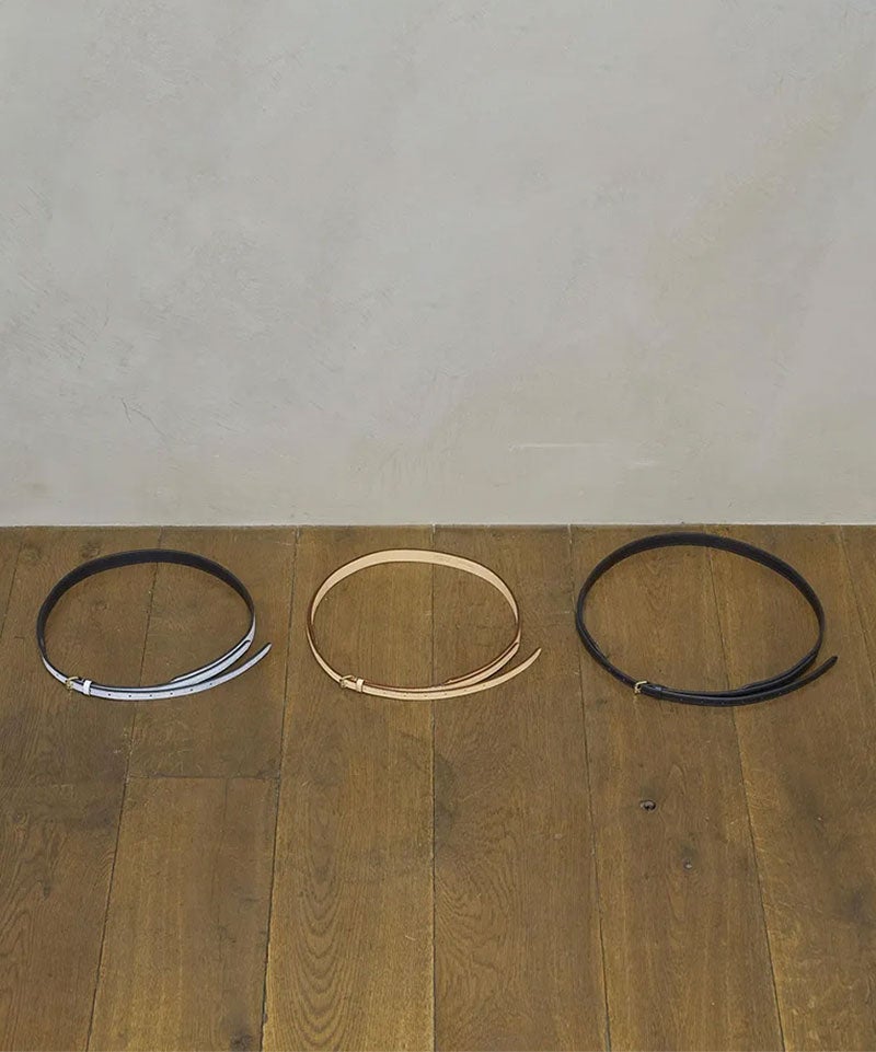 UNUSED＞Leather belt | MAKES ONLINE STORE