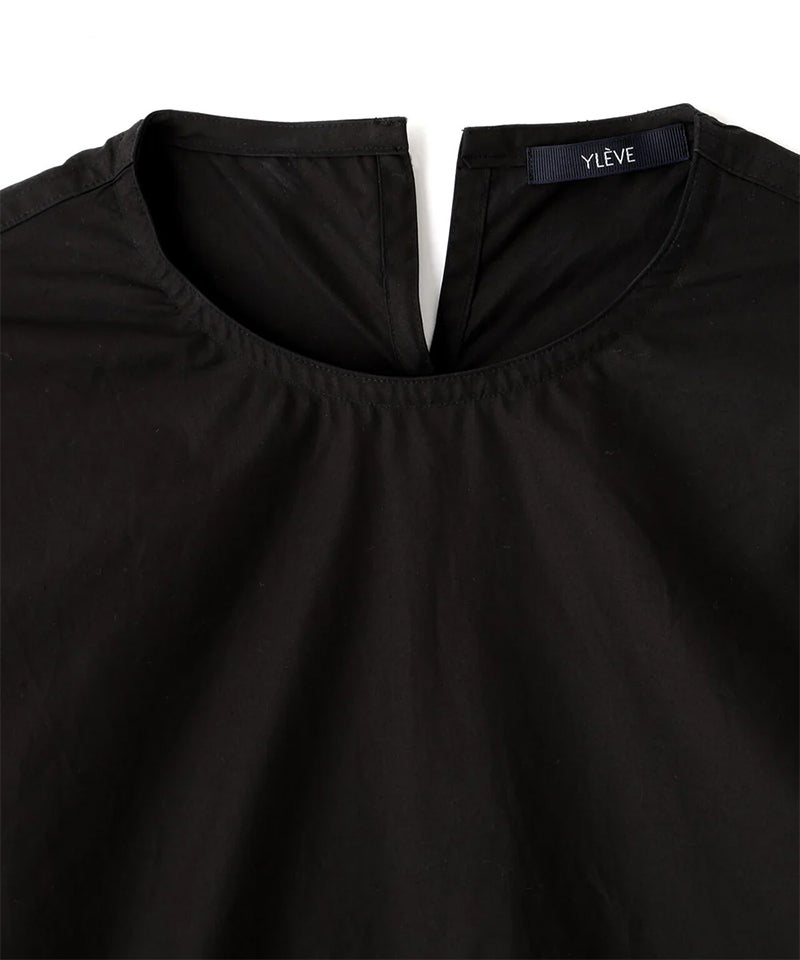 YLÈVE＞FINX COTTON WEATHER ASYMMETRY P/O SH | MAKES ONLINE STORE