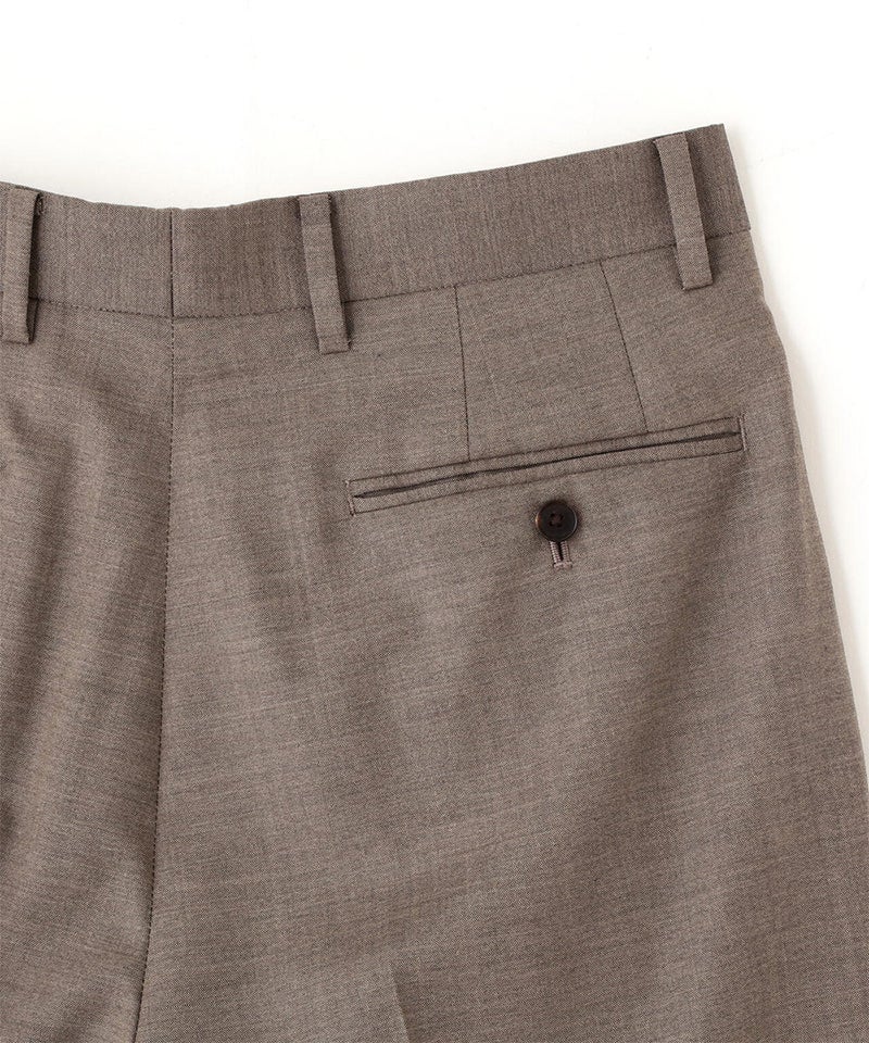 YLÈVE＞SUPER120'S CHAMBRAY WOOL 3TACK TR | MAKES ONLINE STORE