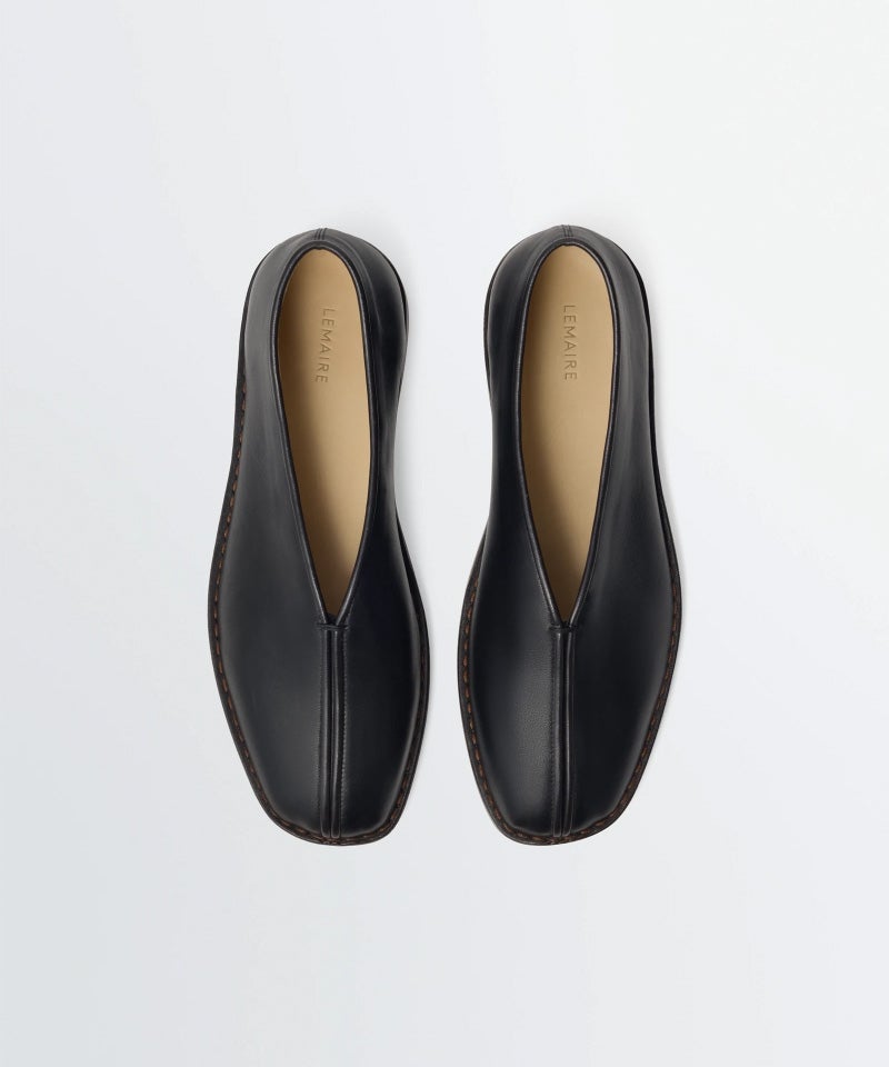 LEMAIRE＞FLAT PIPED SLIPPERS (FO0290LL0023) | MAKES ONLINE STORE