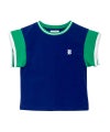 ＜BASICKS＞Polo Sleeve T-shirt