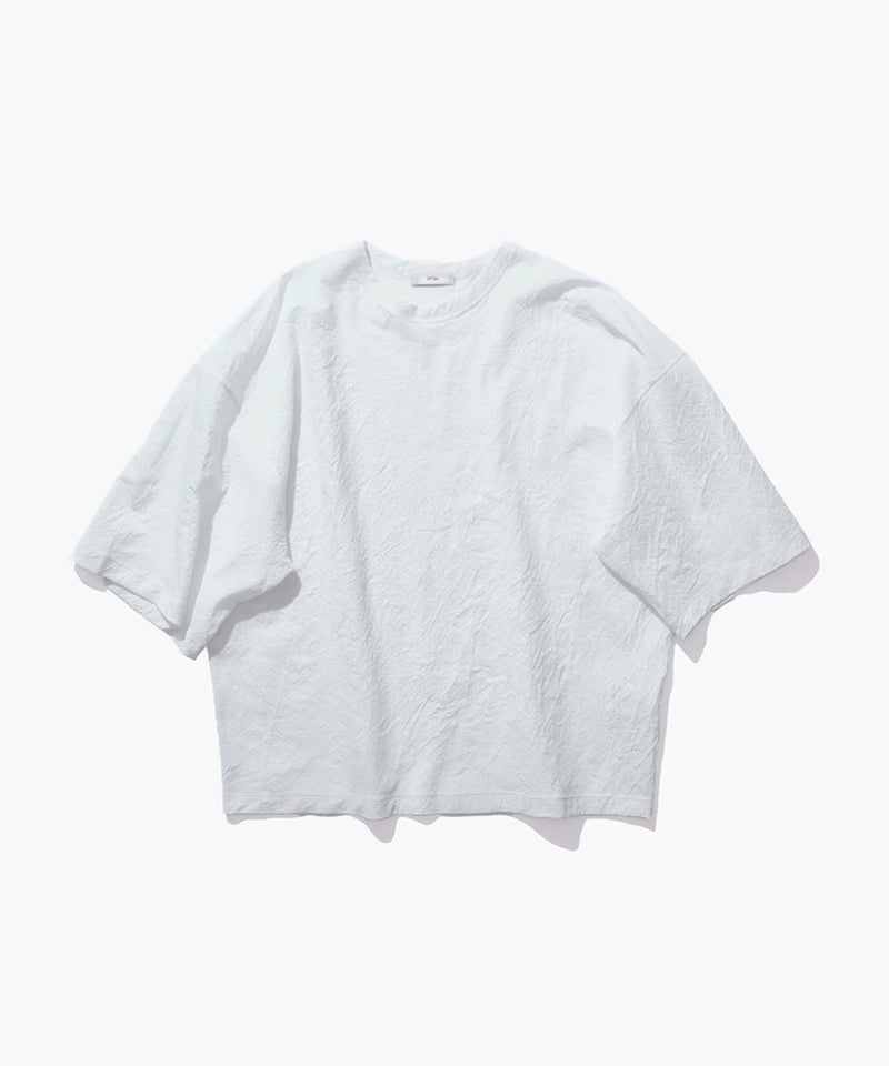 SHRINK SUVIN JERSEY WIDE SLEEVE T-SHIRT