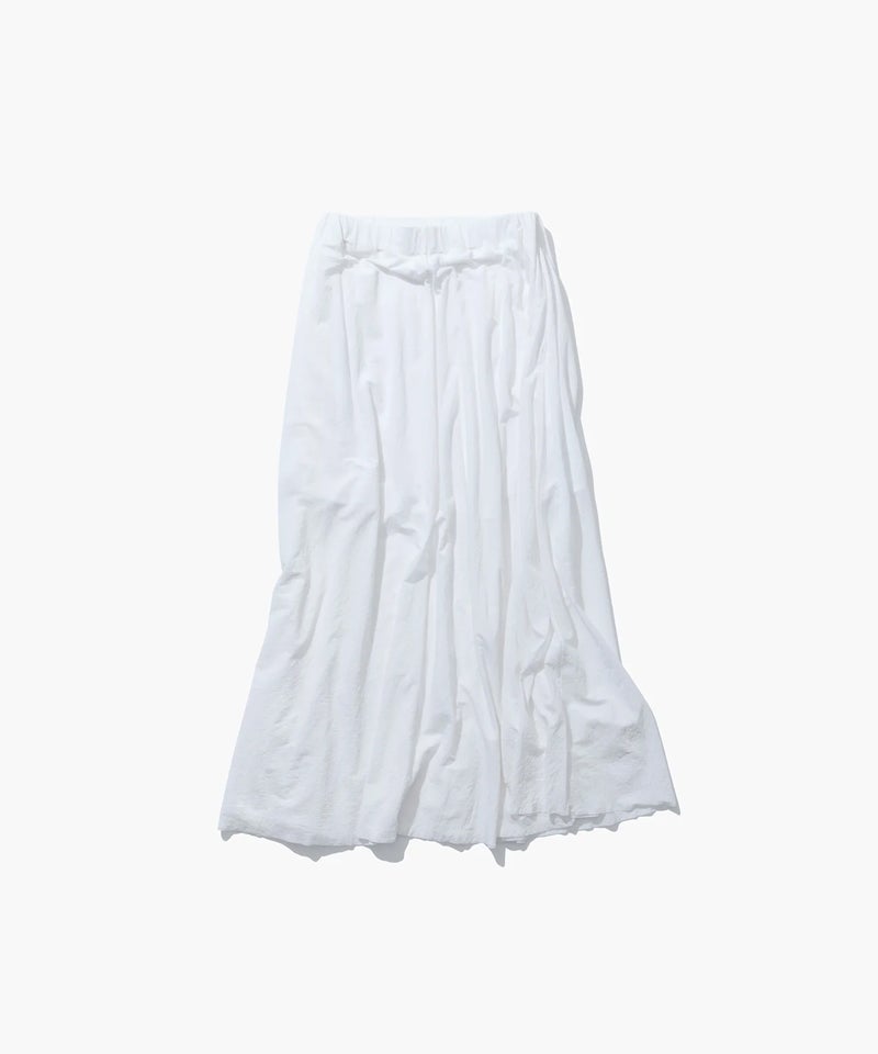 SHRINK SUVIN JERSEY GATHERED SKIRT