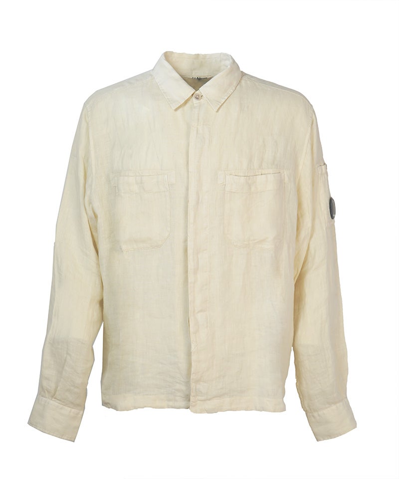 ＜C.P. COMPANY＞SH LONG SLEEVE IN LINEN