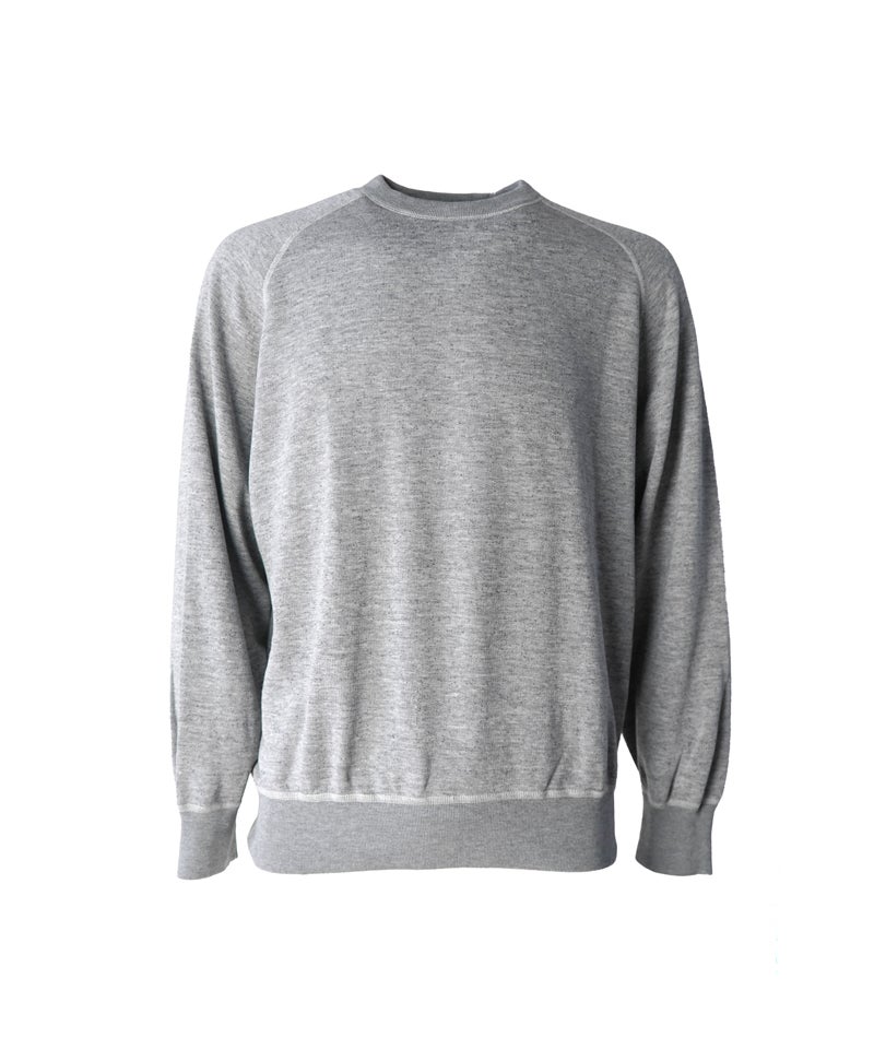 【サイズ2】COMOLI コモリ 26SS グレー裏毛クルーネック 新品未開封 COMOLI＞グレー裏毛 クルーネック | MAKES ONLINE STORE
