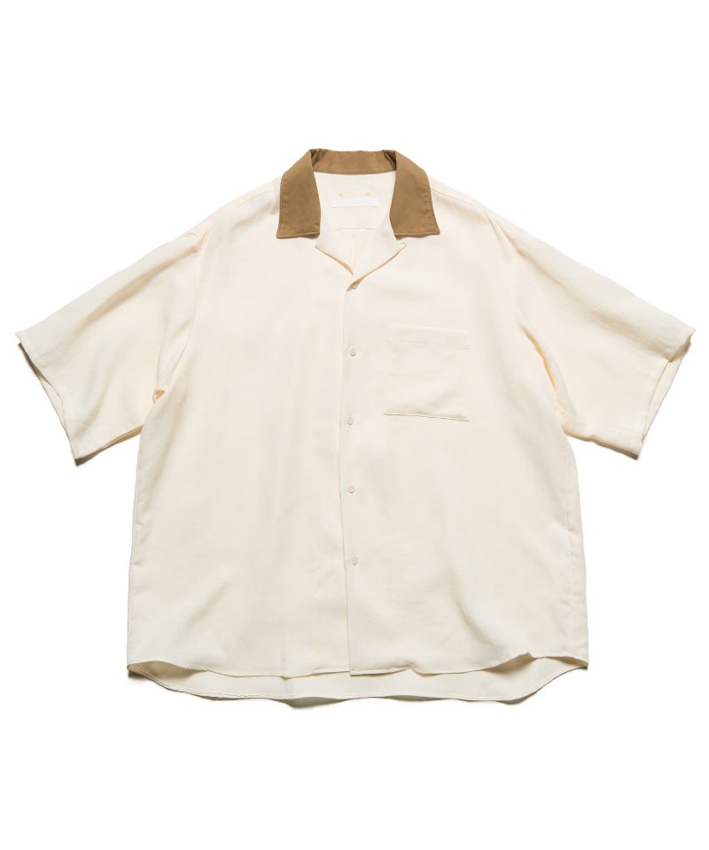 ＜SOPHNET.＞LINEN MESH S/S SHIRT