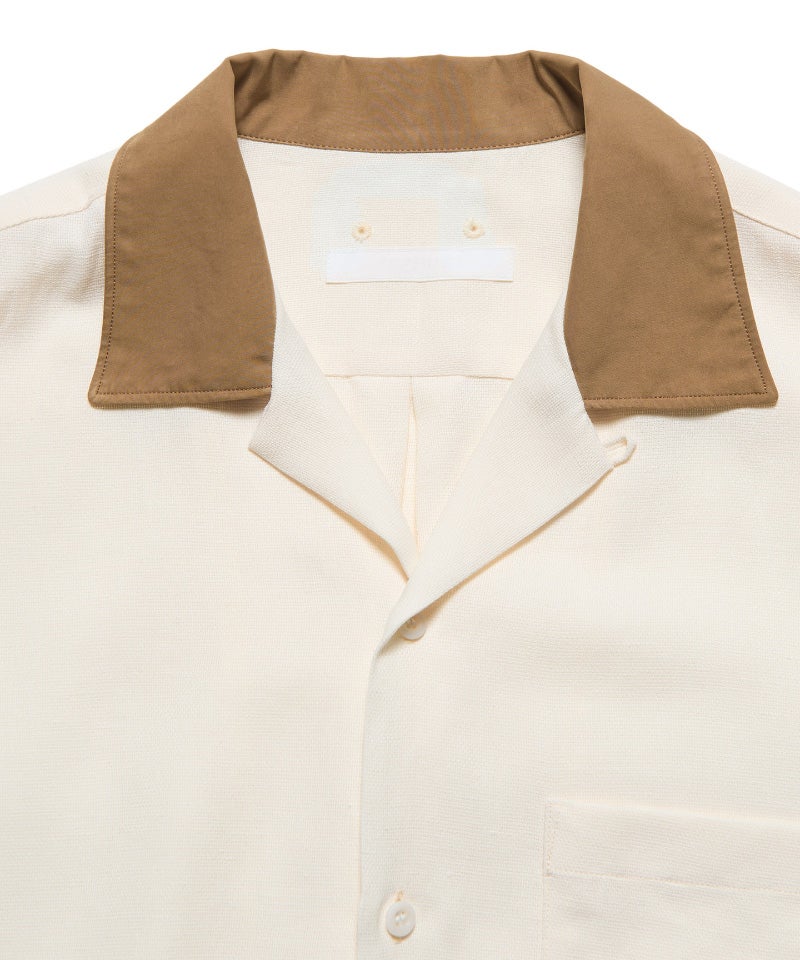 SOPHNET.＞LINEN MESH S/S SHIRT | MAKES ONLINE STORE