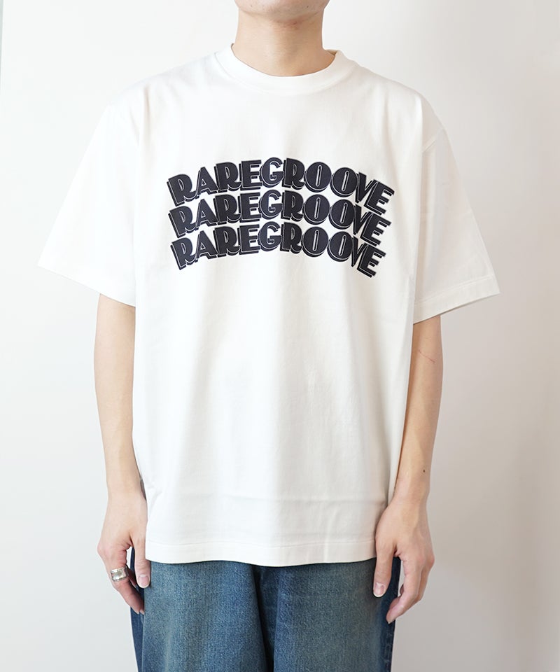 blurhmsROOTSTOCK＞RAREGROOVE Print Tee WIDE | MAKES ONLINE STORE