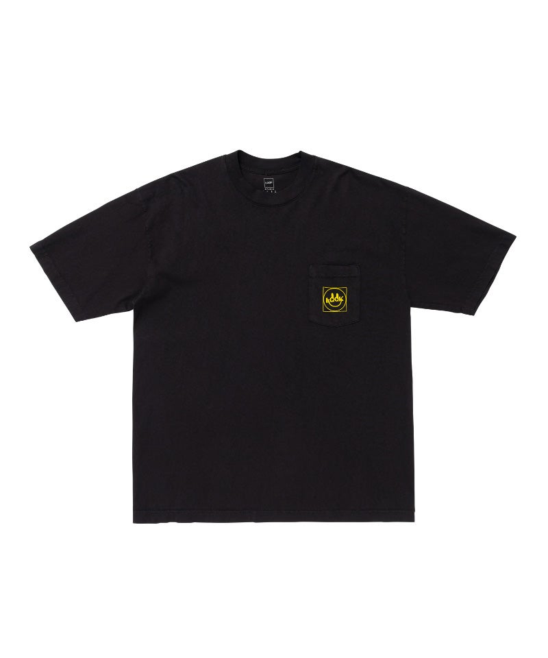 ＜LQQK Studio＞LQQK Smiley logo Pocket tee