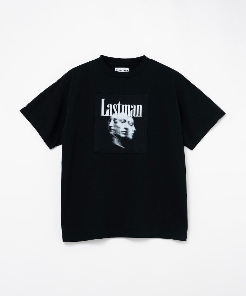 ＜LASTMAN＞PATCHED TEE SHIRTS(FACE)